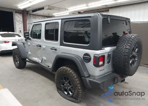 2024 Jeep Wrangler 4Xe Willys 4Xe z USA, uszkodzony, nr VIN 1C4RJXN68RW213573